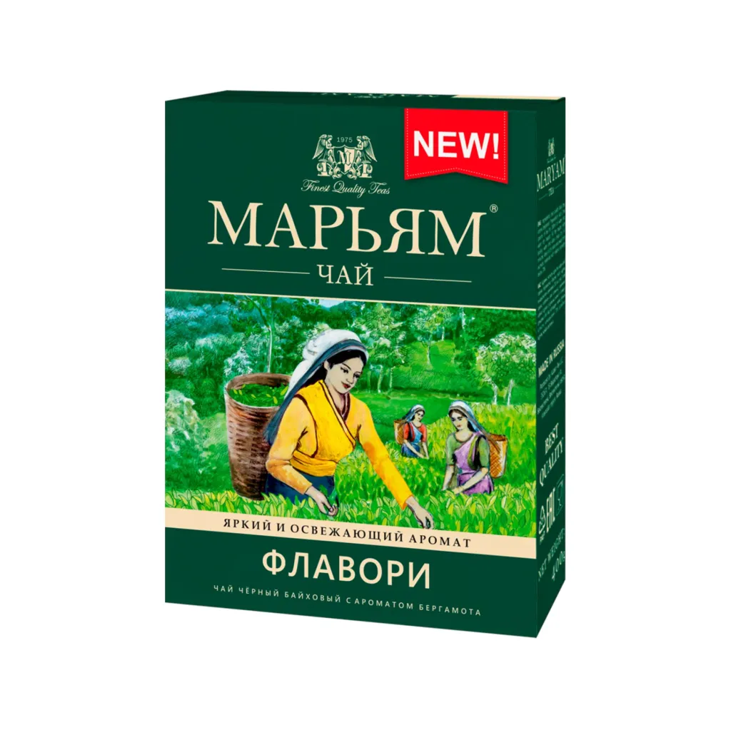 Чай черный Марьям Флавори с бергамотом 400г