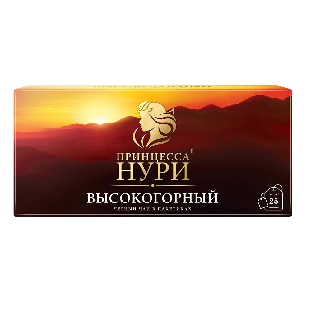 Чай Принцесса Нури черный Высокогорный 25пак