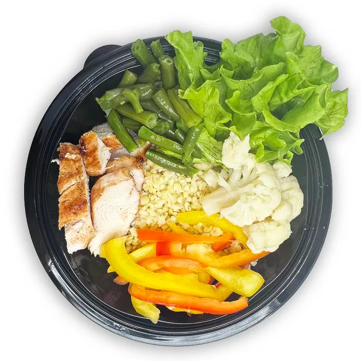 Боул ПП с курицей и булгуром 300г