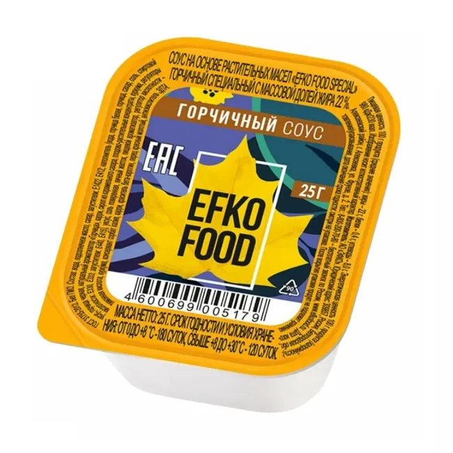 Соус Efko Горчичный 25г