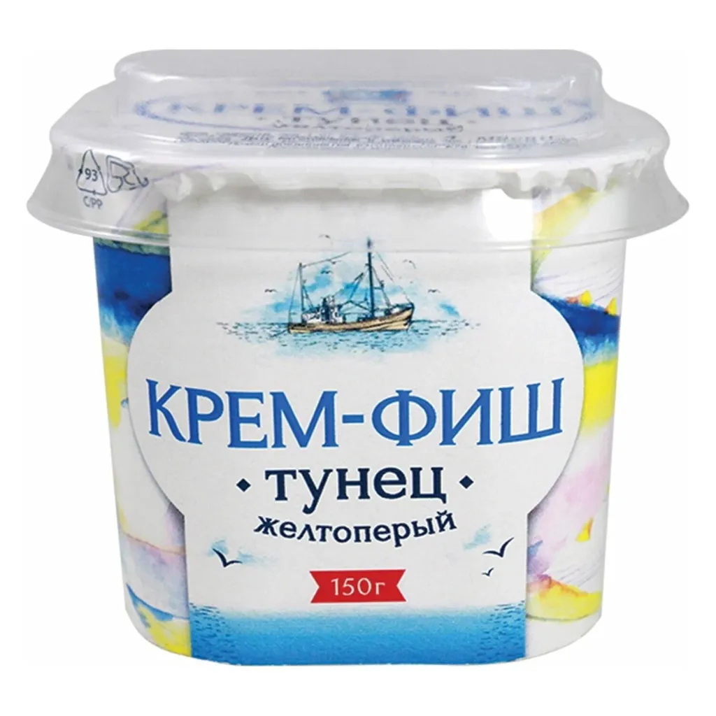 Паста рыбная Европром Крем-фиш тунец пэт 150г