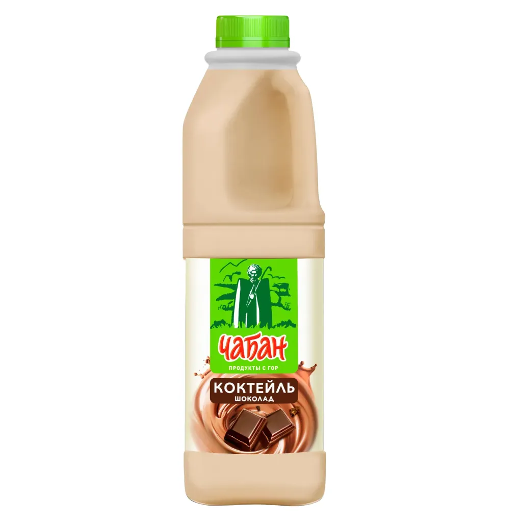 Коктейль Чабан молочный Шоколад пл/бут 950мл