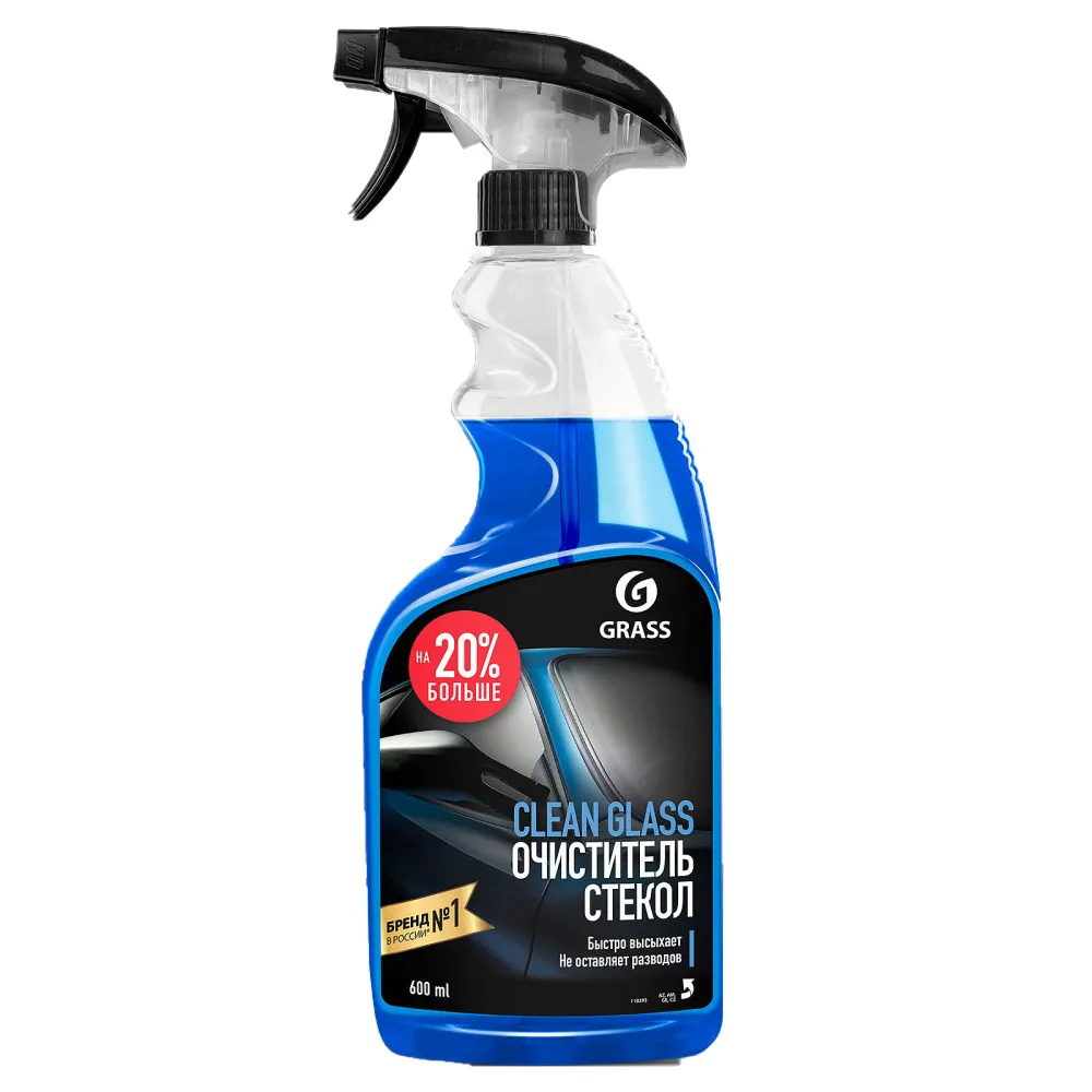 Очиститель стекол и зеркал Грасс Clean Glass 600мл