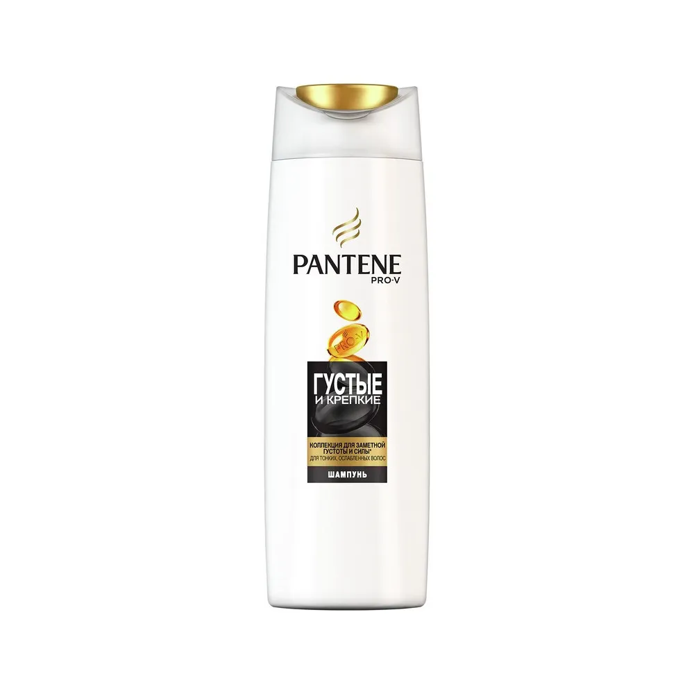 Шампунь Pantene 400мл Густые крепкие