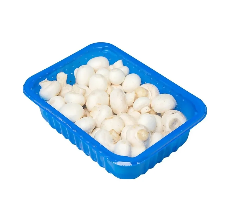 Шампиньоны мелкие в контейнере