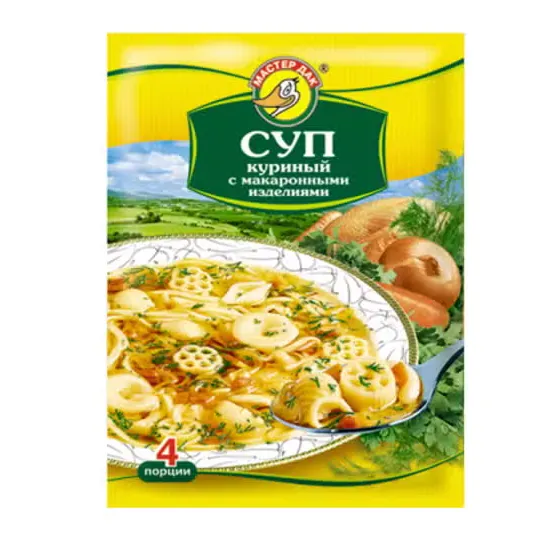 Суп Мастер Дак куриный с макаронными 60г