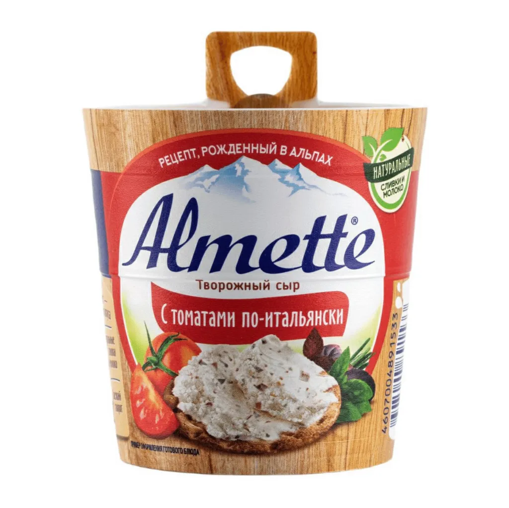 Сыр творожный Almette с томатами по-итальянски 150г