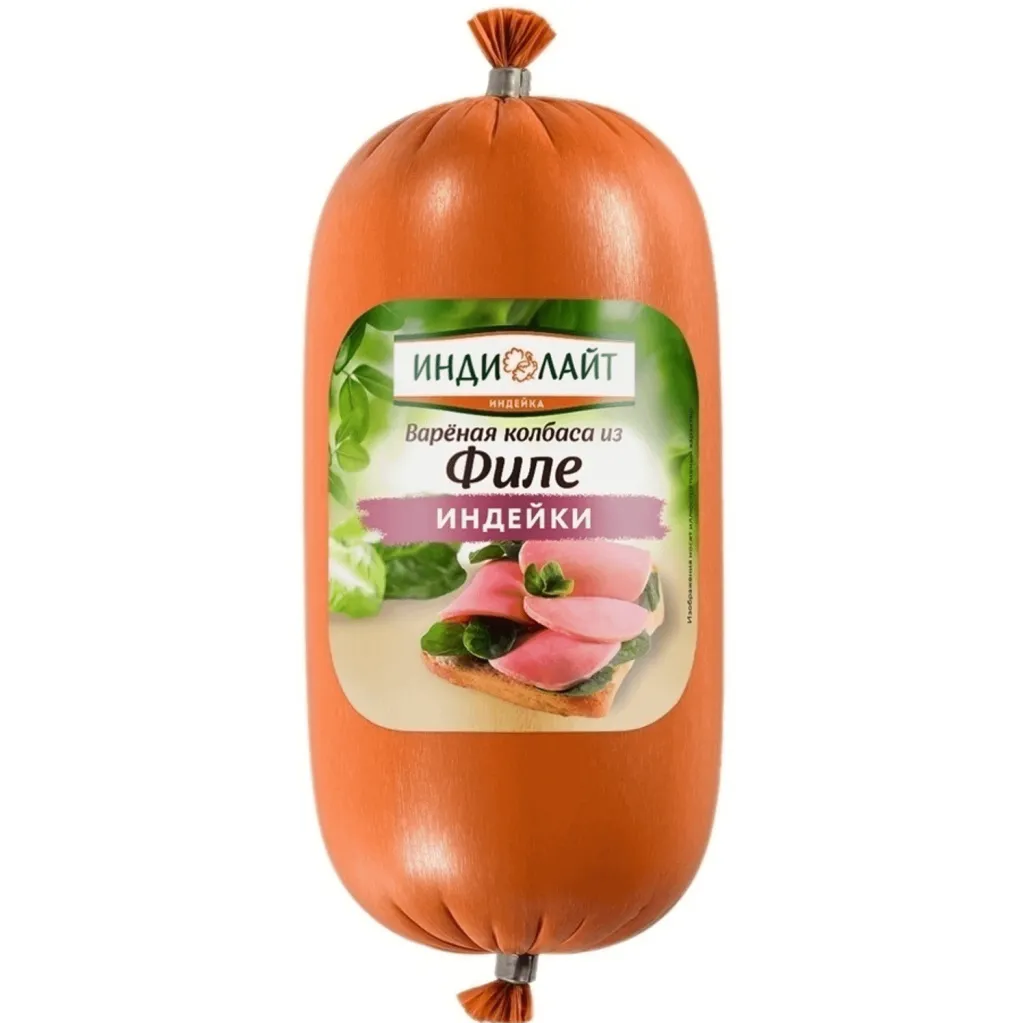 Колбаса Индилайт из филе индейки вар п/о 400г