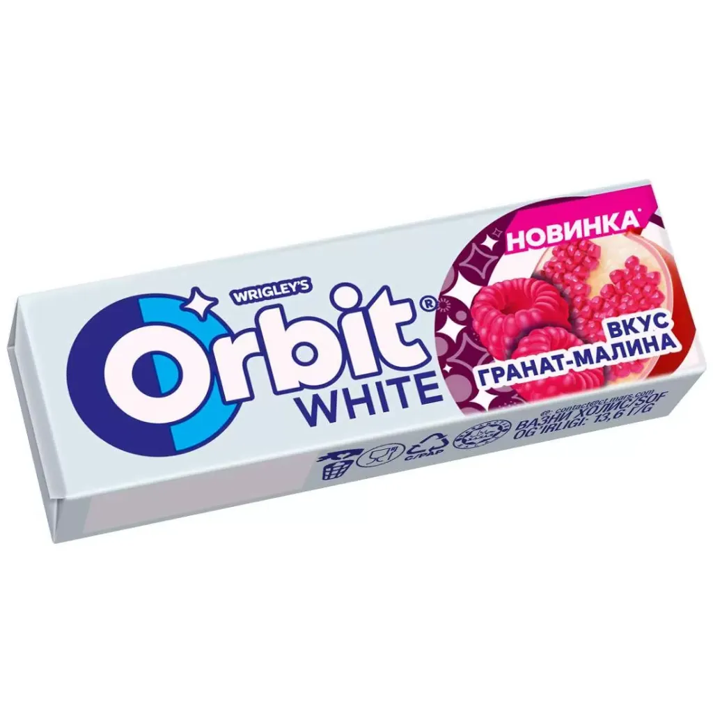 Жевательная резинка Orbit Гранат Малина 13.6г