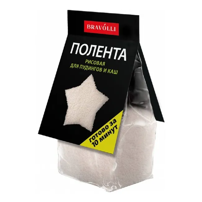 Полента рисовая для пудингов и каш Bravolli! 300г