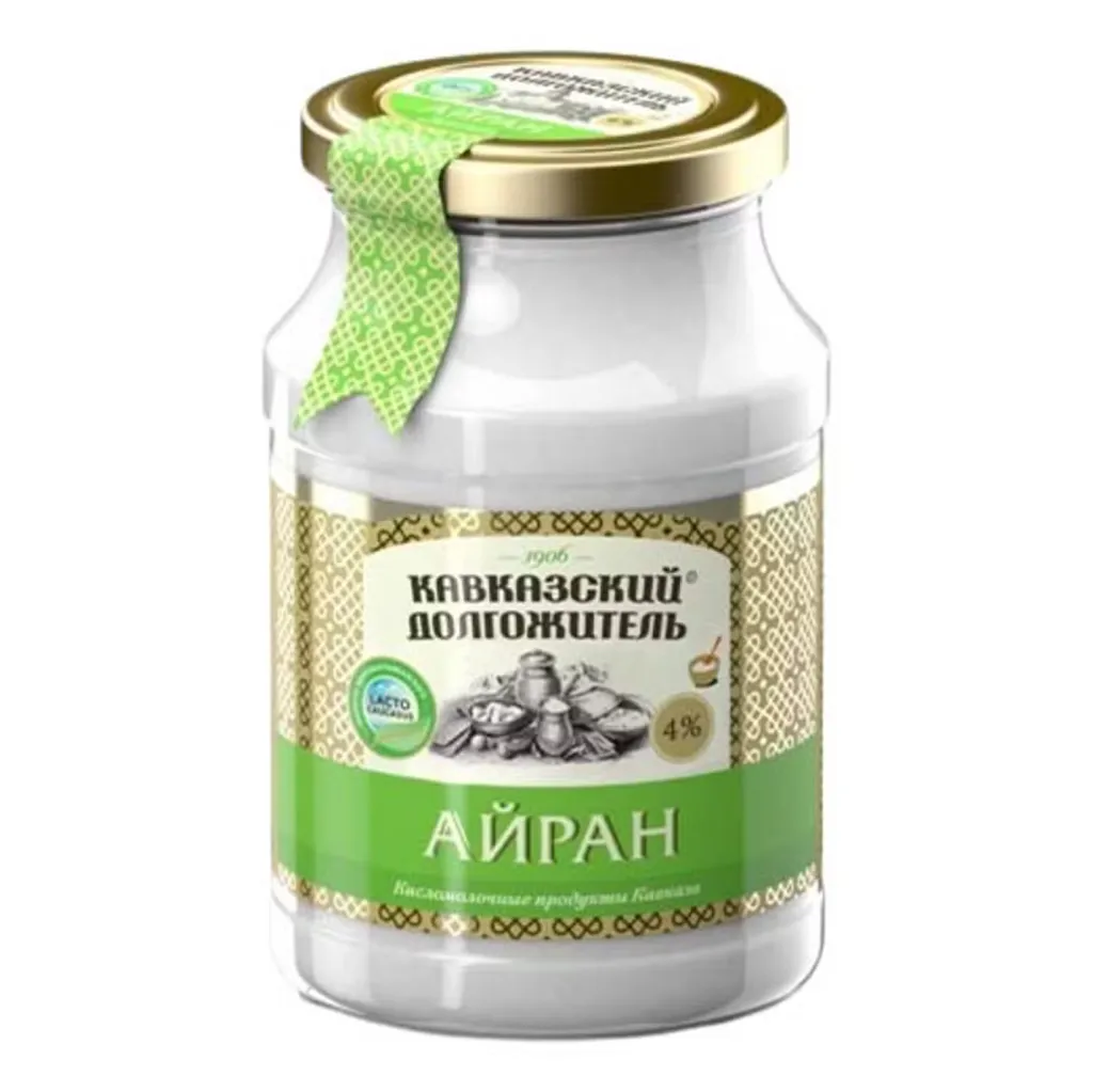 Айран Кавказский долгожитель 4% ст/б 900г