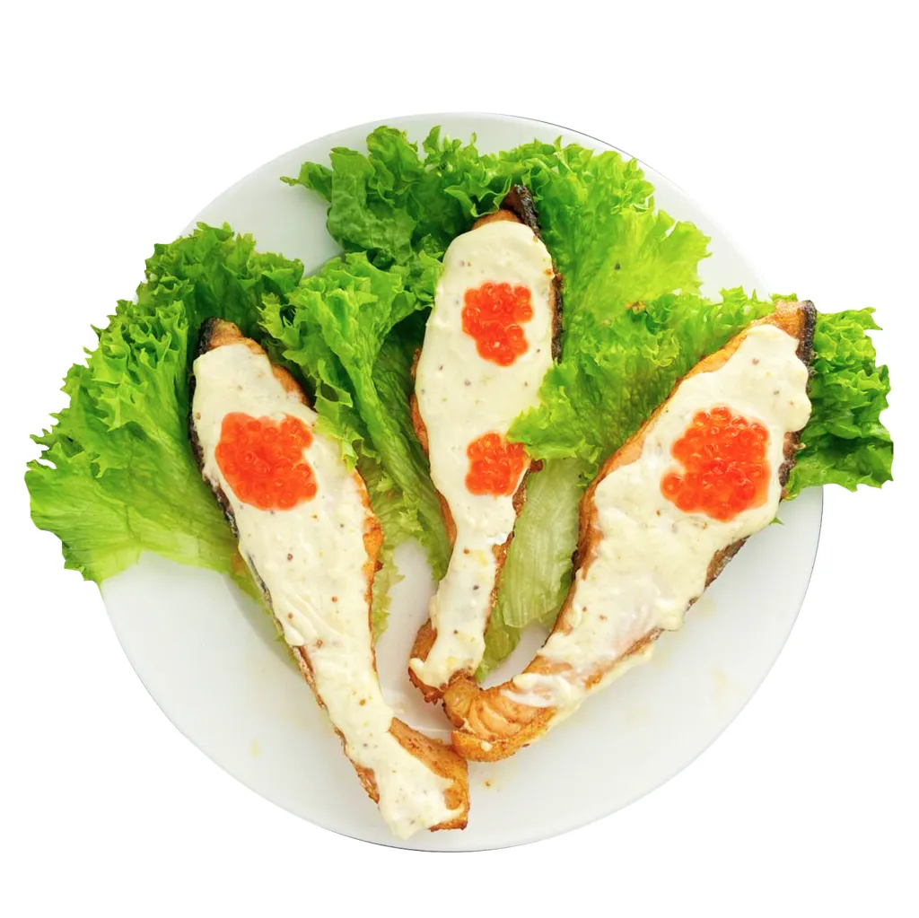 Семга в сливочном соусе СП