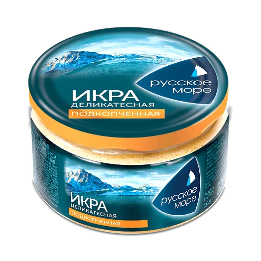 Икра аналог Русское Море деликатесная подкопченная 165г