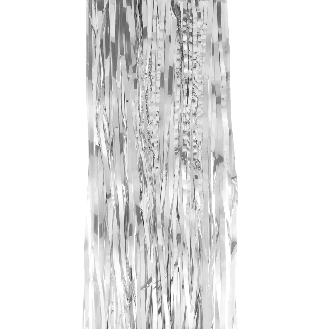 Дождик новогодний 20см*1,5м серебро 20