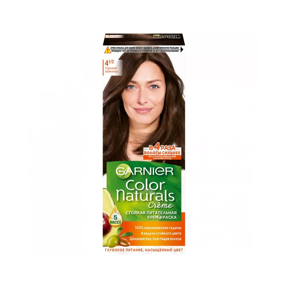 Краска Garnier Color Naturals 4.1/орький Шоколад