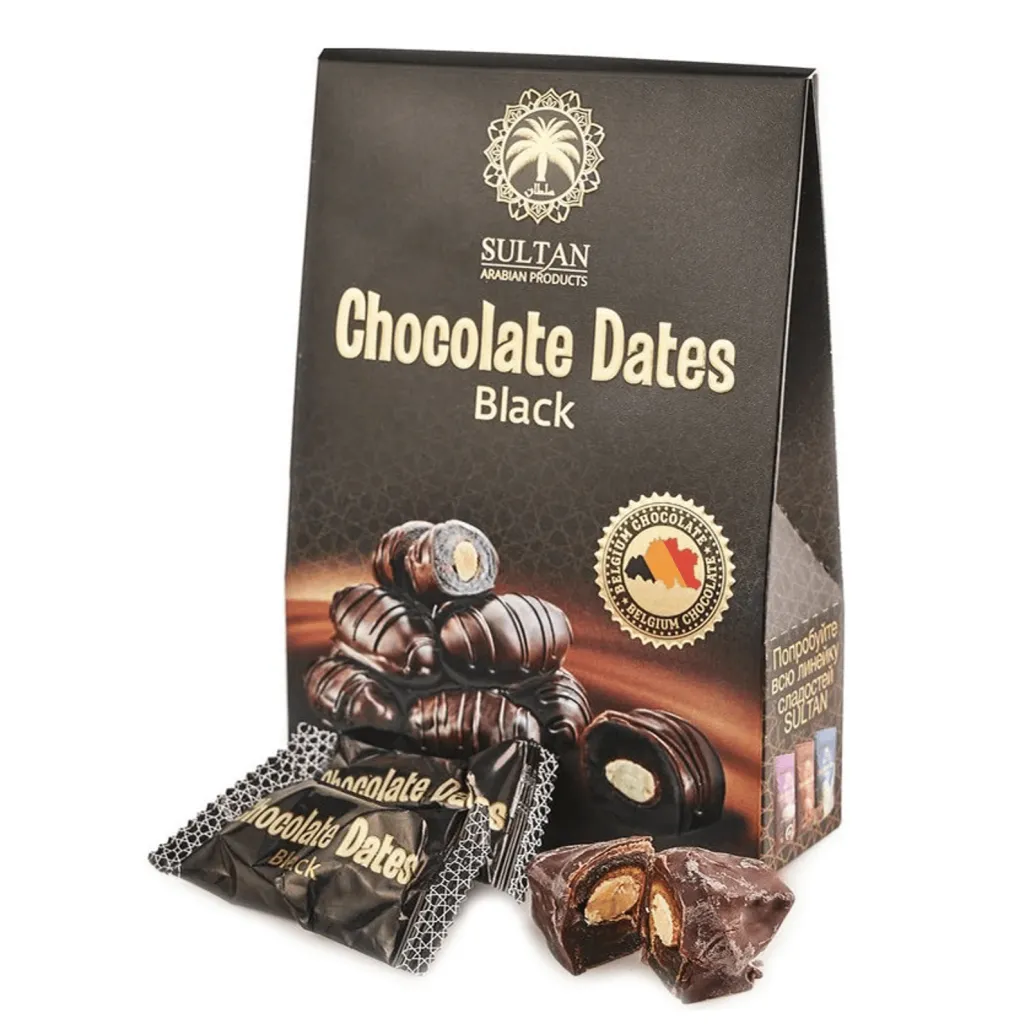 Конфеты Sultan финик в темном шоколаде 100г