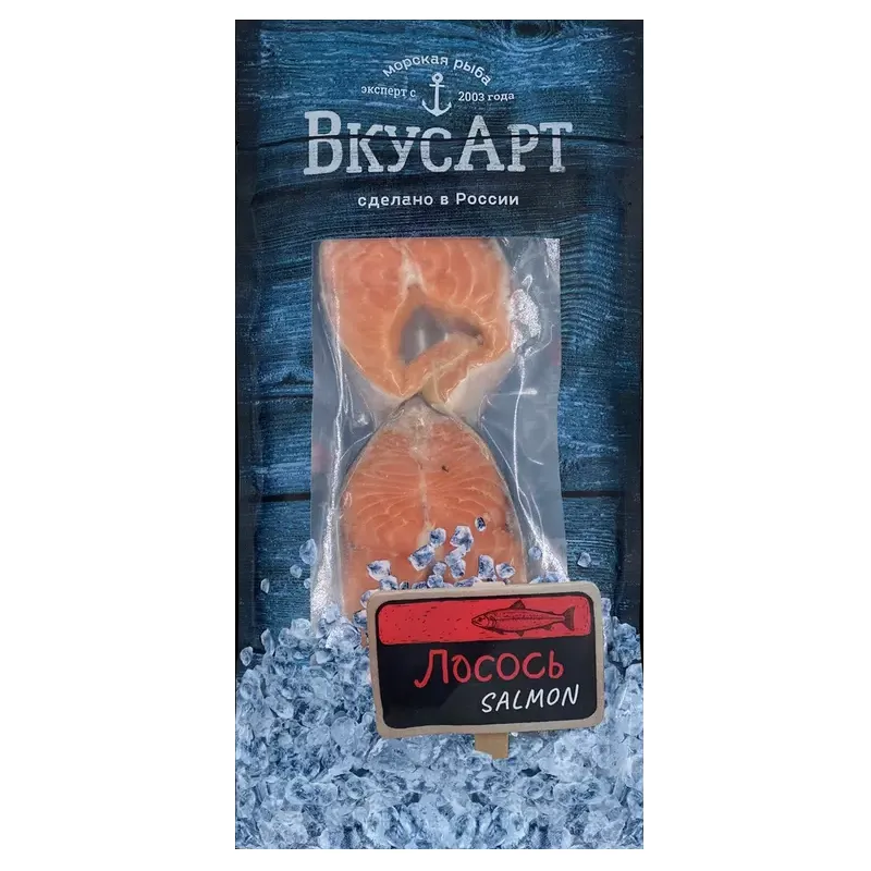 Лосось филе заморож Вкус Арт 1000г