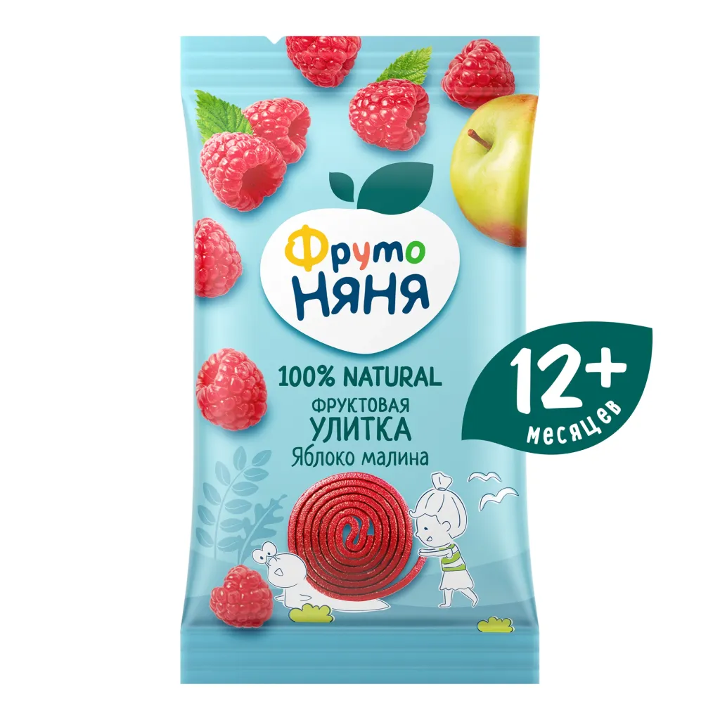 Улитки Фрутоняня Яблоко малина 15г