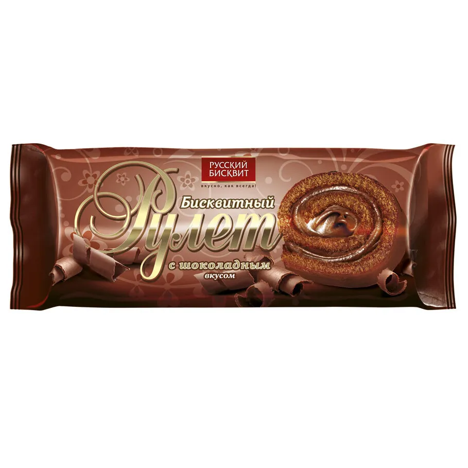 Рулет Русский Бисквит Шоколад 150г