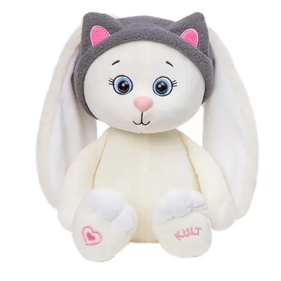 Игрушка мягкая Зайка Мия 25см в повязке (273/25/пв)