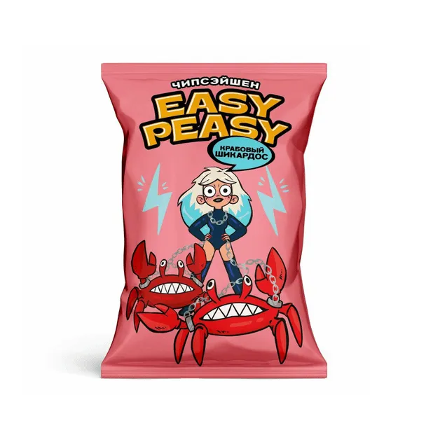 Чипсы Easy Peasy Краб 50г