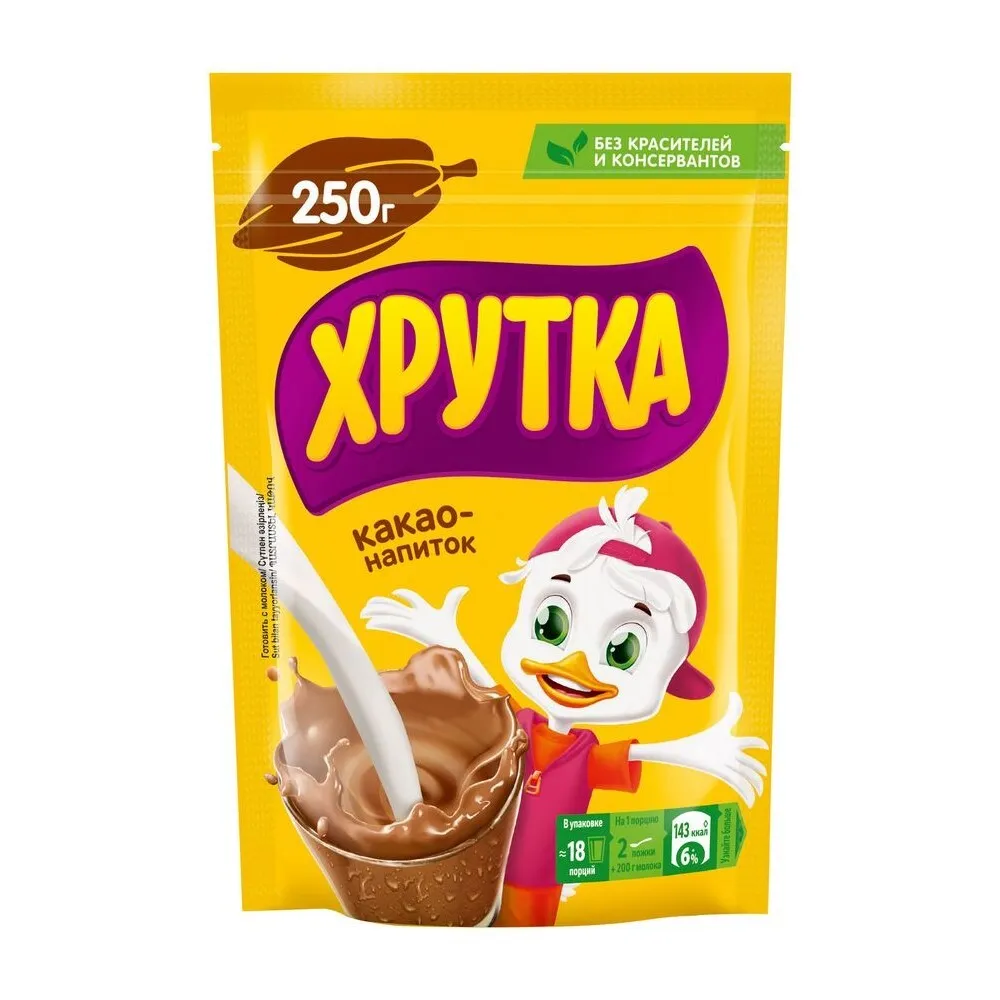Какао - напиток Хрутка 250 г м/у