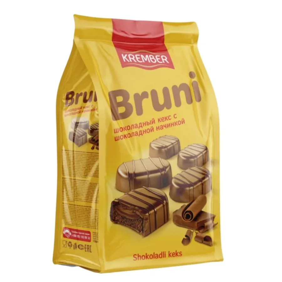 Печенье Krember Бруни кекс глаз шоколадный 190г