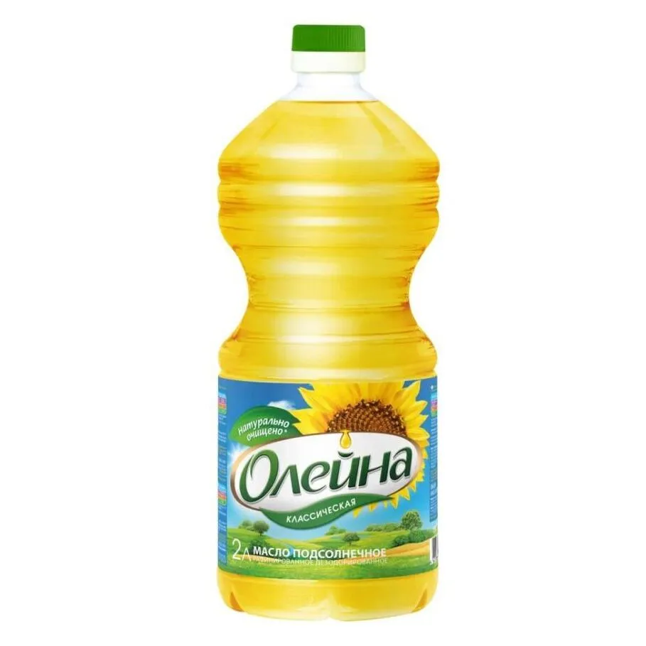 Масло подсолнечное Олейна 2л