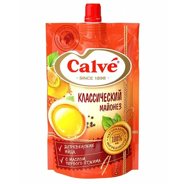 Майонез Calve Классический 50% 200г