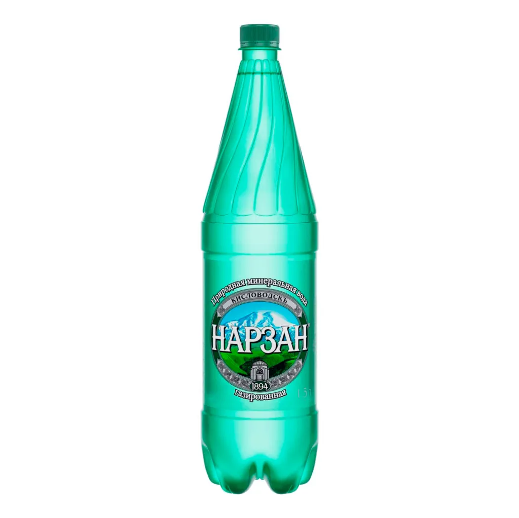 Вода Нарзан минеральная газир 1,5л
