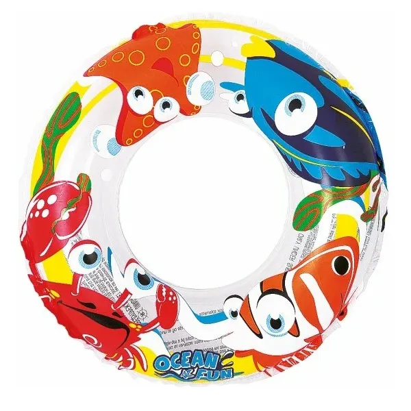 Круг для плавания 50см Рыбки 90238