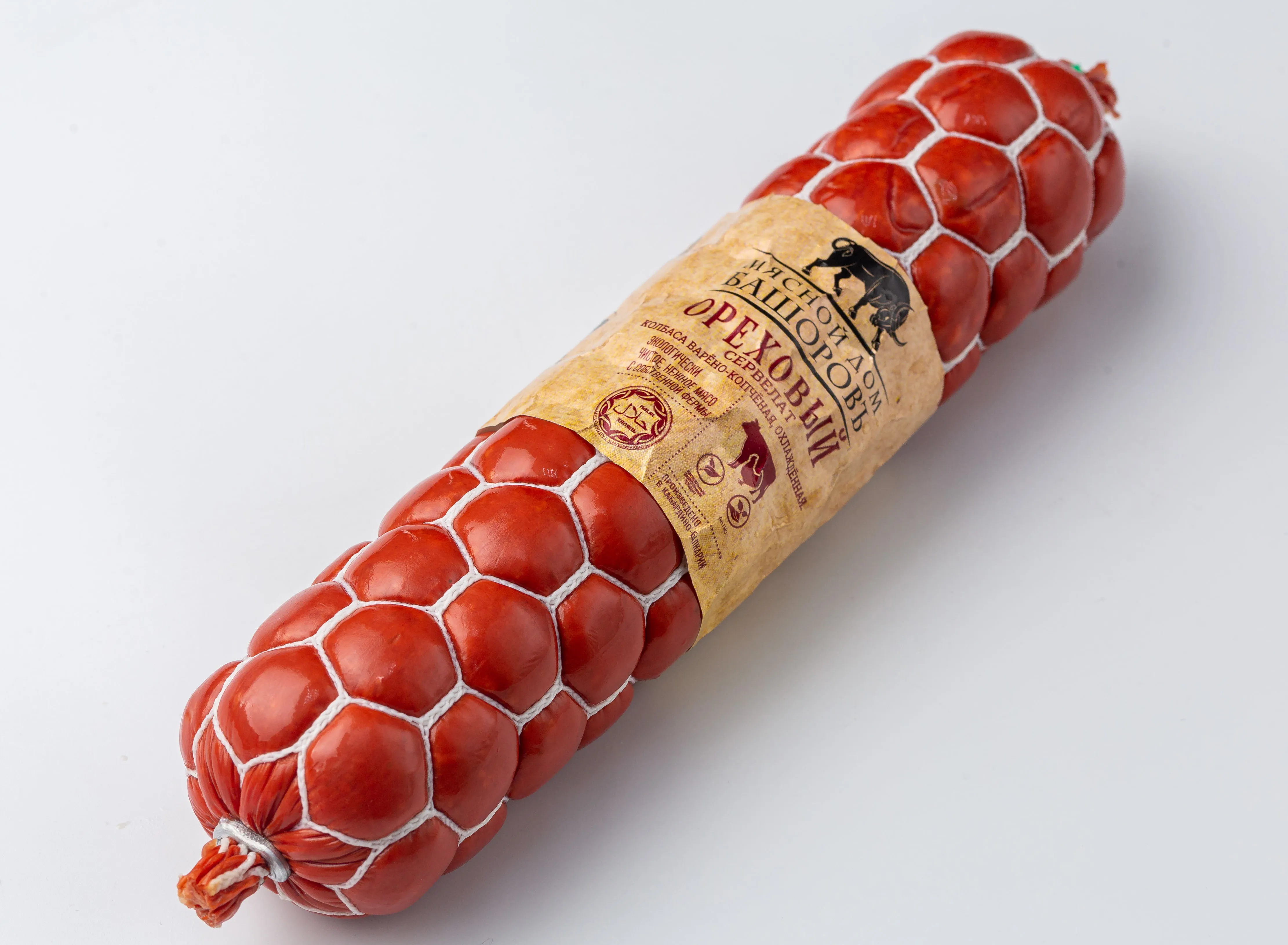 Сервелат Башоровъ Ореховый Халяль