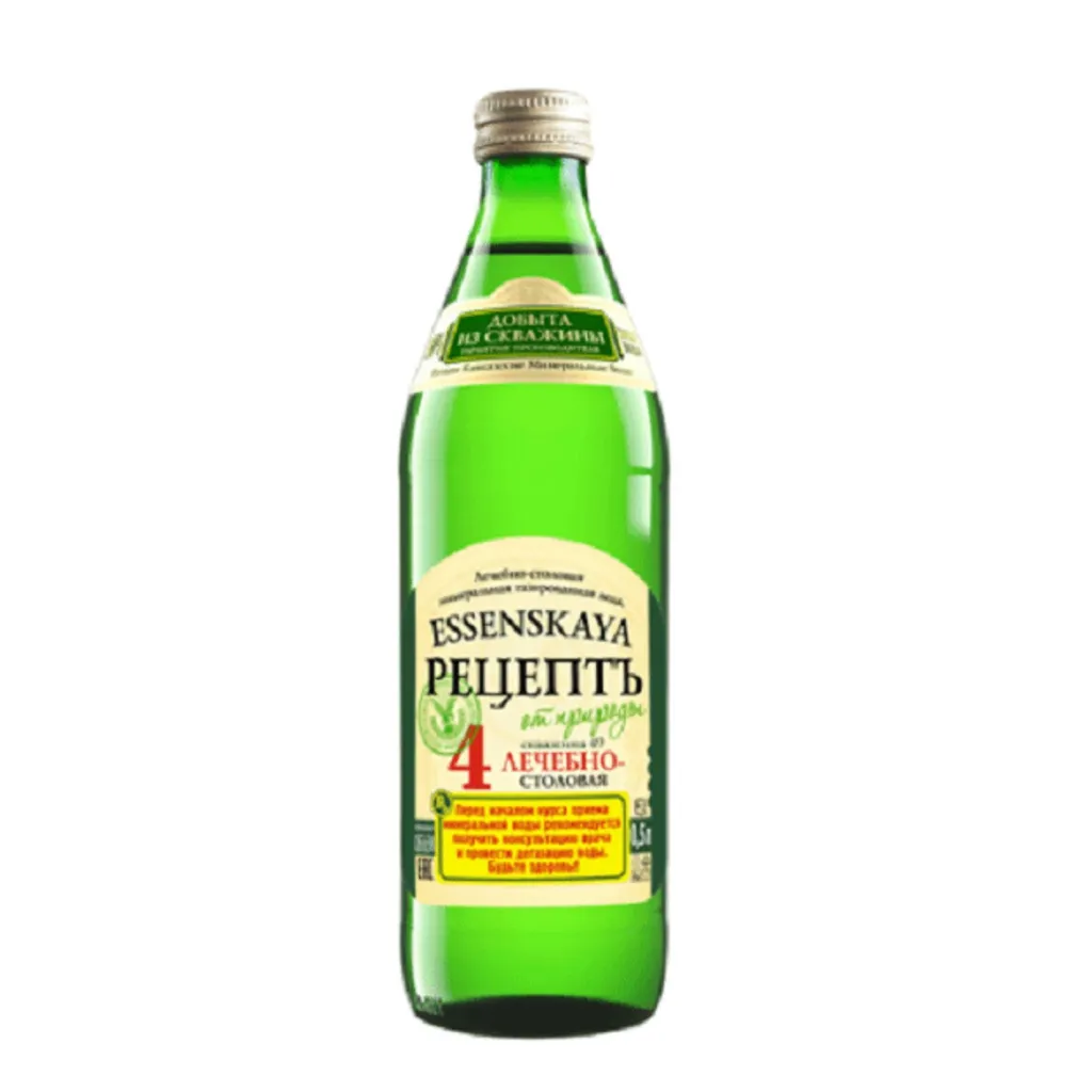 Вода мин Рецепт от природы Ессенская 4 ст/б 0,45л