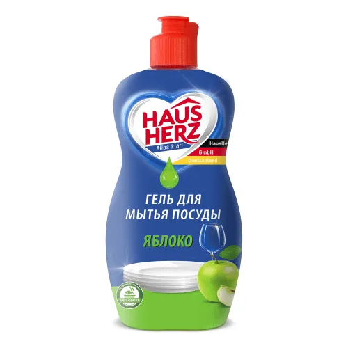 Средство для мытья посуды Haus Herz Яблоко 450мл