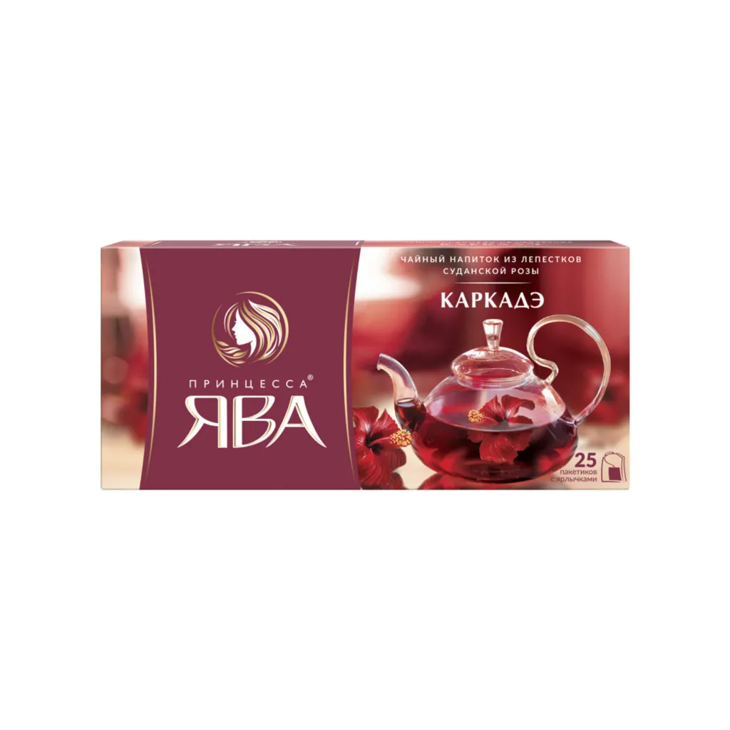 Чай Принцесса Ява Каркаде, 25 пак.