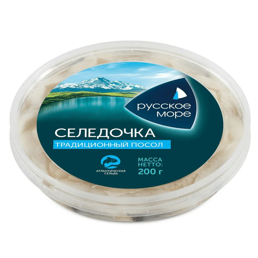 Сельдь Русское Море в масле шайба 200г