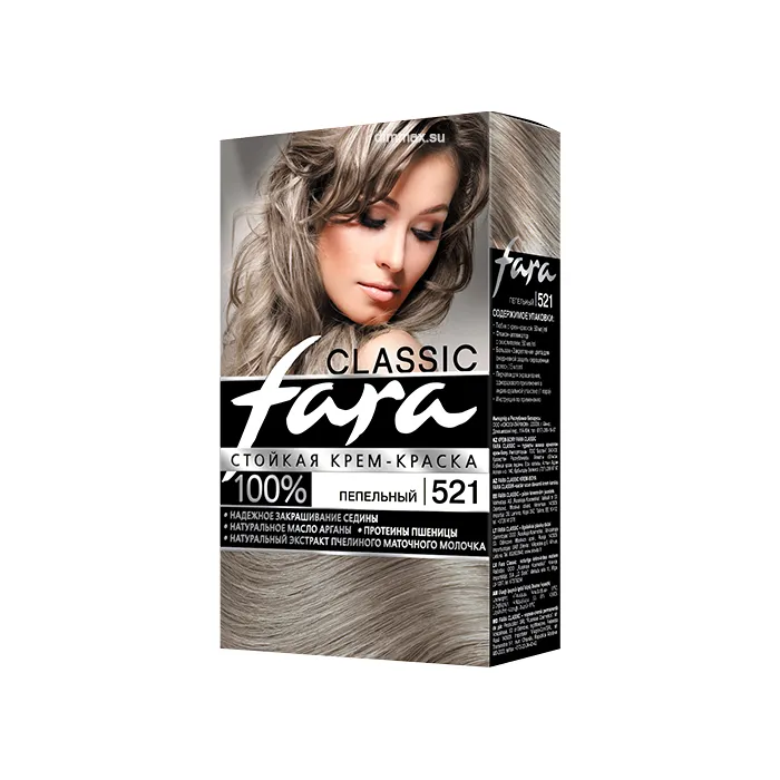 Краска Fara Classic New 521 пепельный