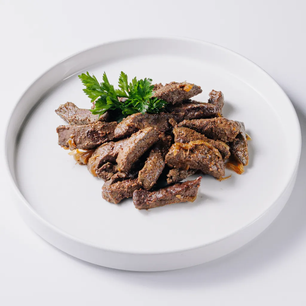 Лангет из печени с луком СП