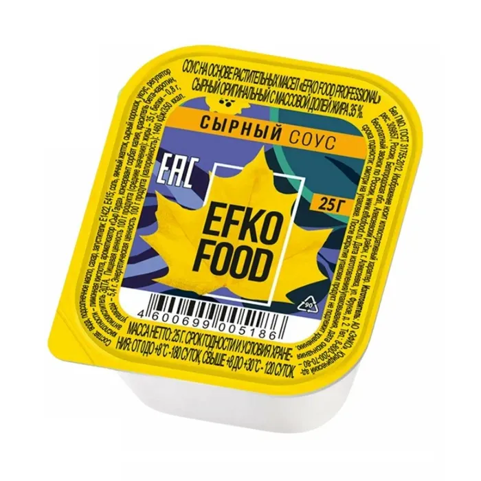 Соус Эфко Фуд Сырный 25г