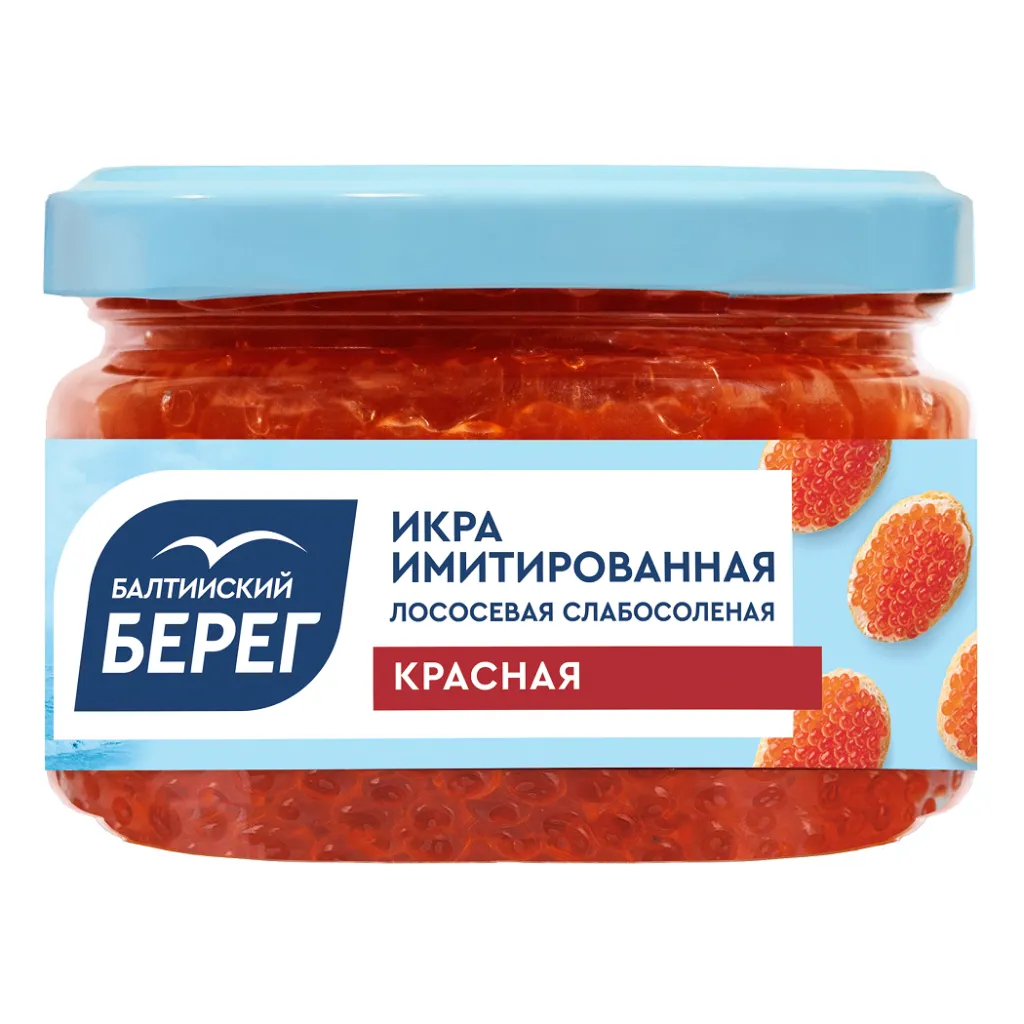Икра Балтийский Берег красная аналоговая ст/б 220г