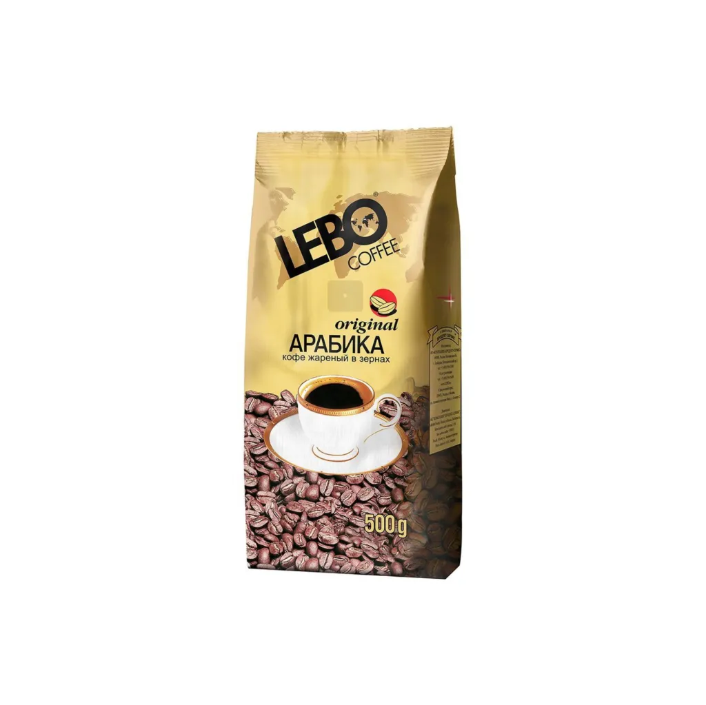 Кофе в зернах LEBO Original Арабика, 500 г