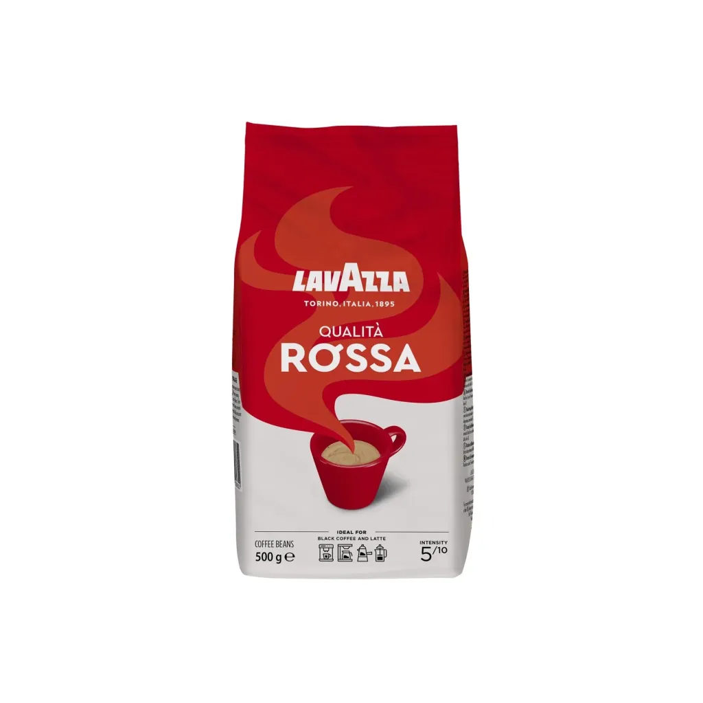 Кофе зерновой Lavazza Qualitia Rossa, 500 г