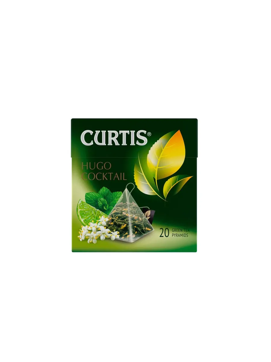 Чай зеленый Curtis Hugo Cocktail пирам 36 г