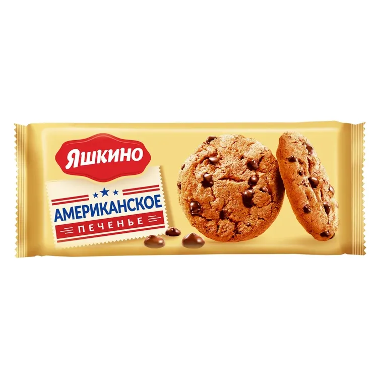 Печенье Яшкино С каплями 200г