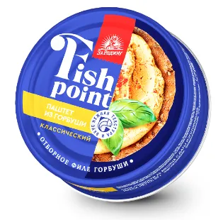 Паштет За Родину из филе горбуши ключ 80г