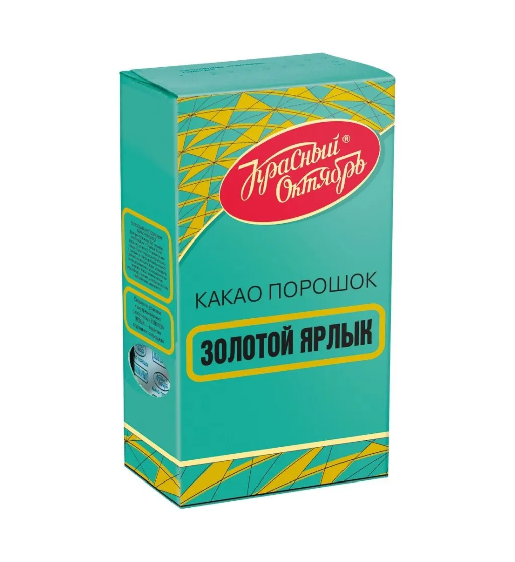 Какао порошок Золотой ярлык 100 г К/О