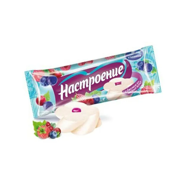 Мороженое Славица Настроение косичка Лесные ягоды 500 г