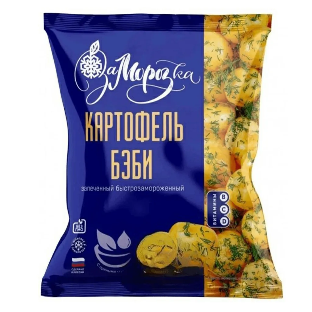 Картофель бэби Заморозка 400г