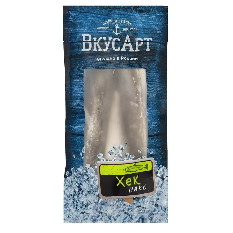 Хек заморож тушка Вкус Арт 800г