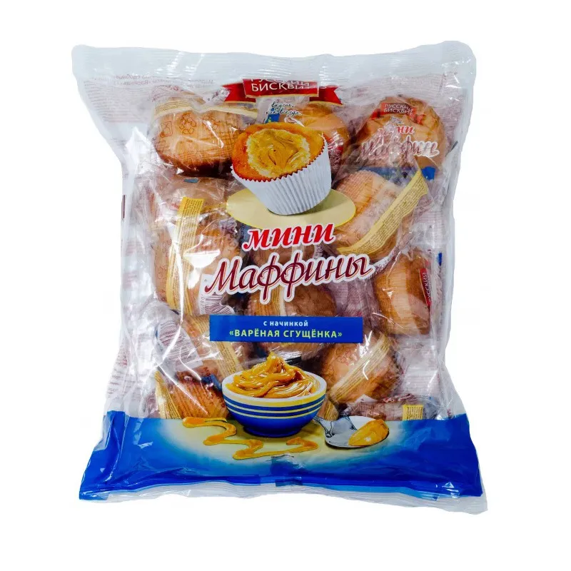 Мини кексы Русский Бисквит Сгущенка 465г